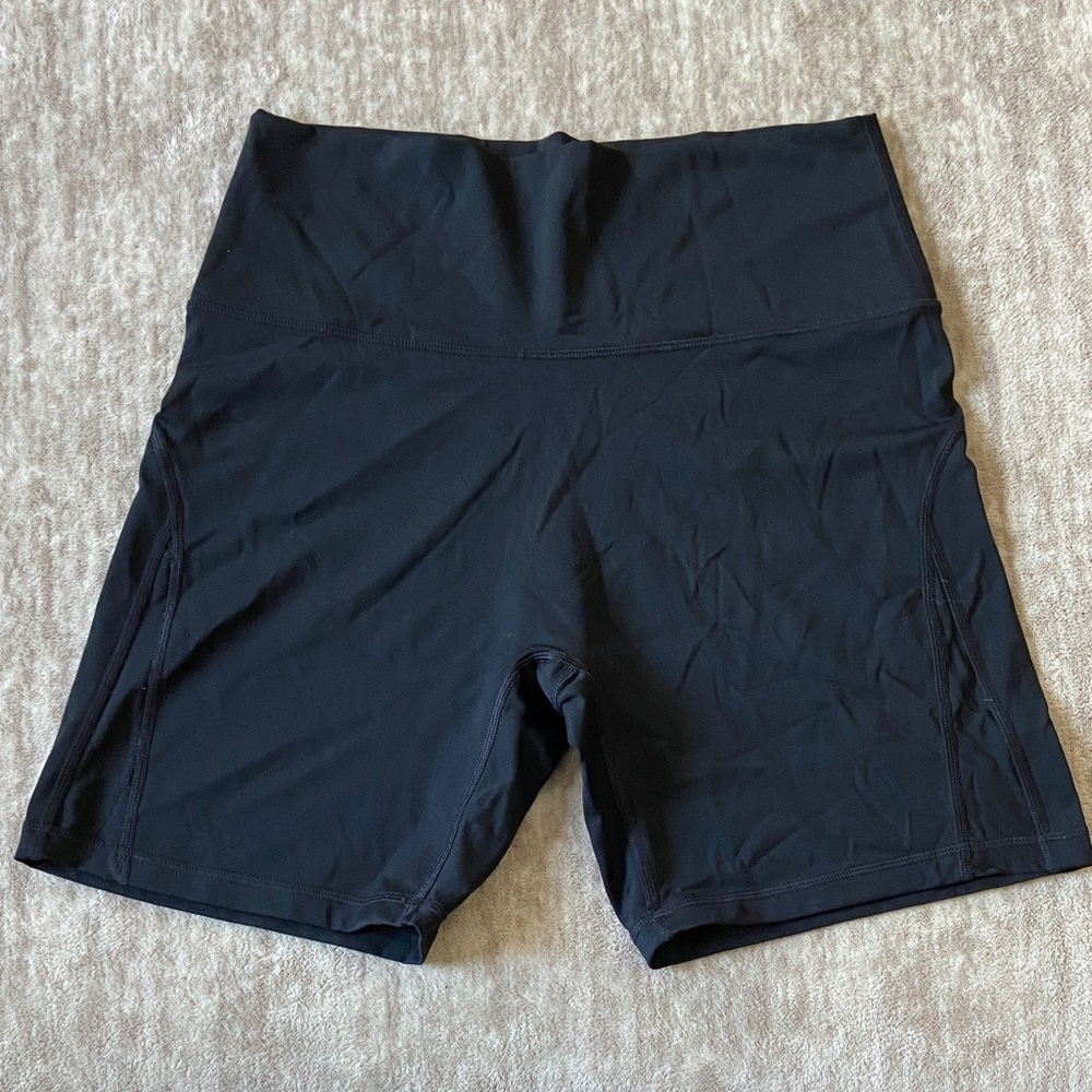 OFFLINE by Aerie Women's Black Hi-Rise Biker Shorts